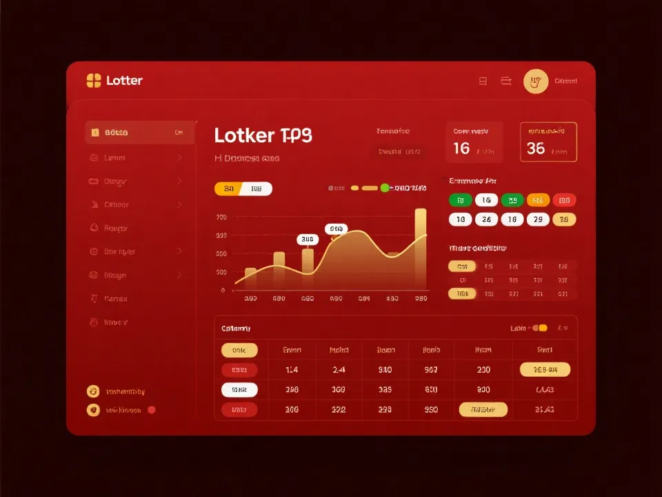 歷史開獎查詢與號碼資料示意圖